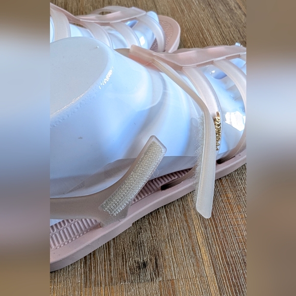 Melissa Women's Sun Rodeo Strappy Fisherman Scented Sandals Frosted Pink Size 9 - Picture 9 of 12